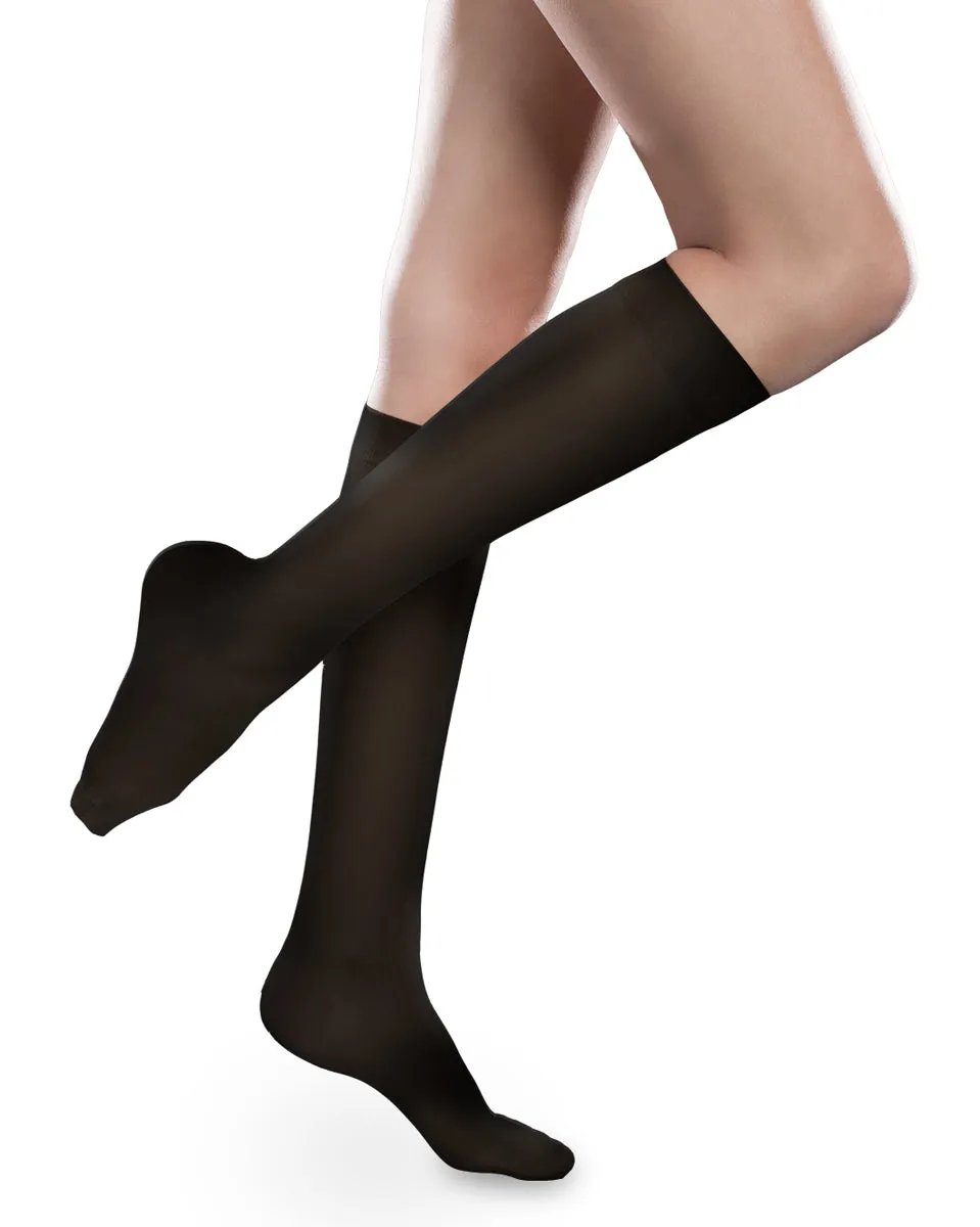 Therafirm Sheer Women's Knee High Stockings 15-20mmHg - Clearance