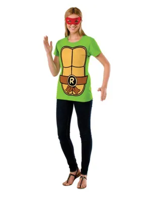 Tmnt Raphael Ladies Tee Size M