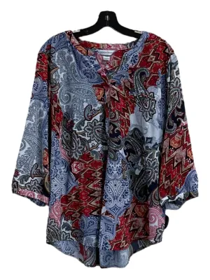 Top 3/4 Sleeve By Christopher And Banks  Size: Xl