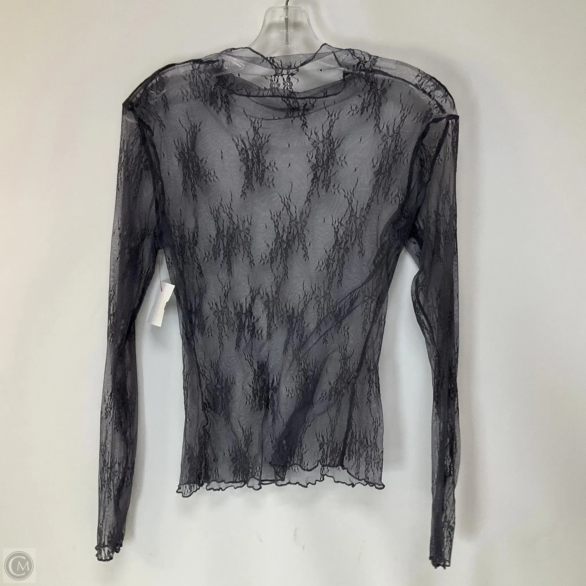 Top Long Sleeve Basic By Clothes Mentor In Blue, Size: S