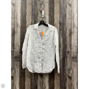 Top Long Sleeve By Abercrombie And Fitch In Yellow, Size: M