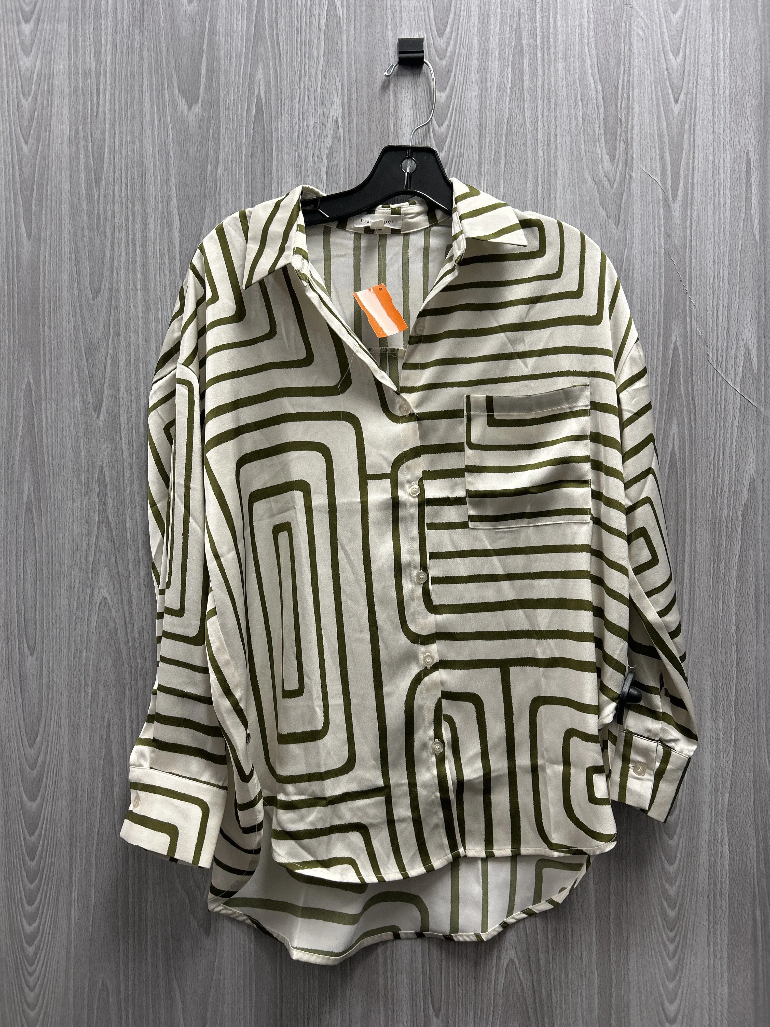 Top Long Sleeve By Blu Pepper  Size: S