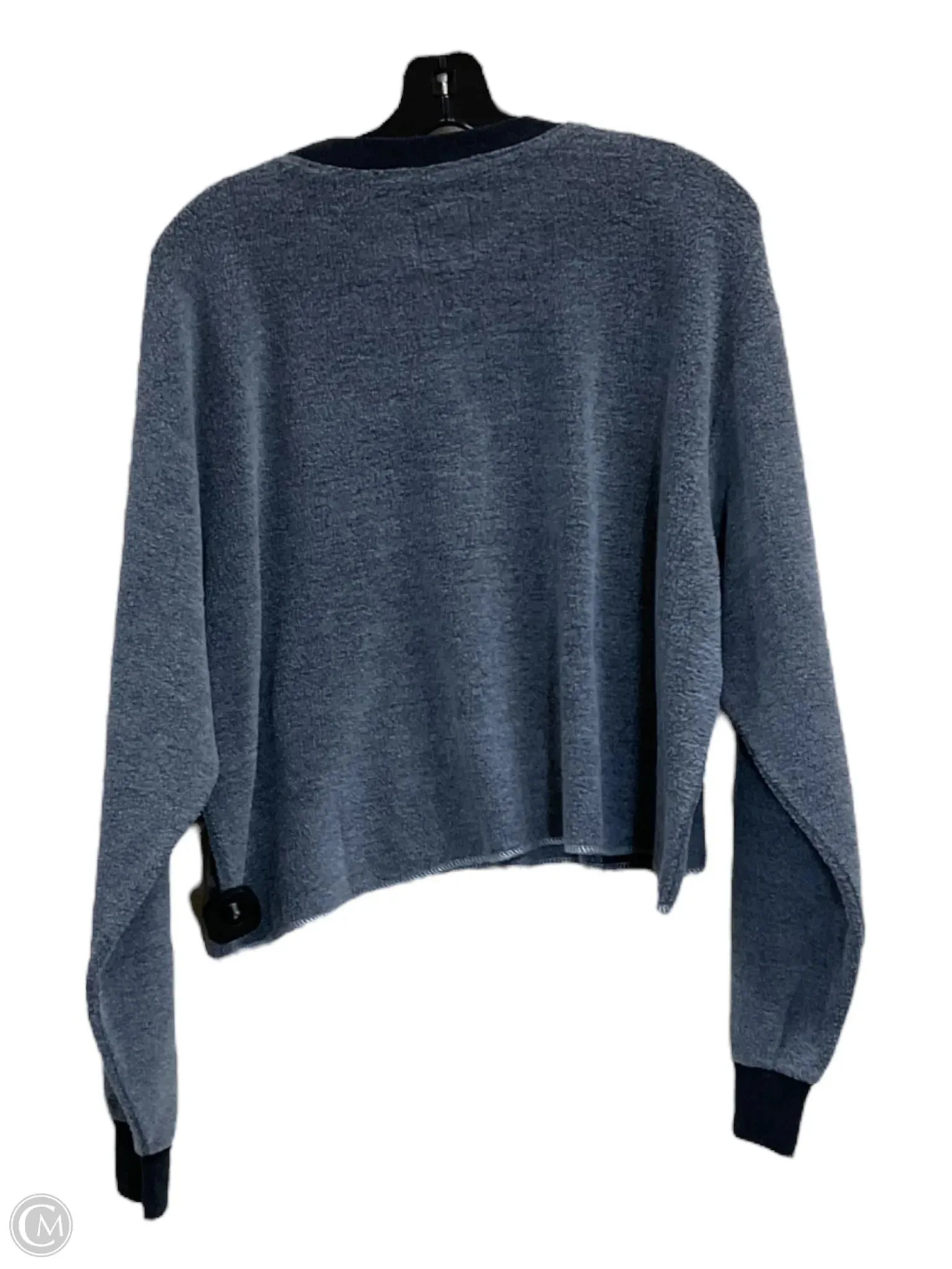 Top Long Sleeve By Clothes Mentor In Grey, Size: Xl