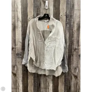 Top Long Sleeve By Cme In Multi-colored, Size: S