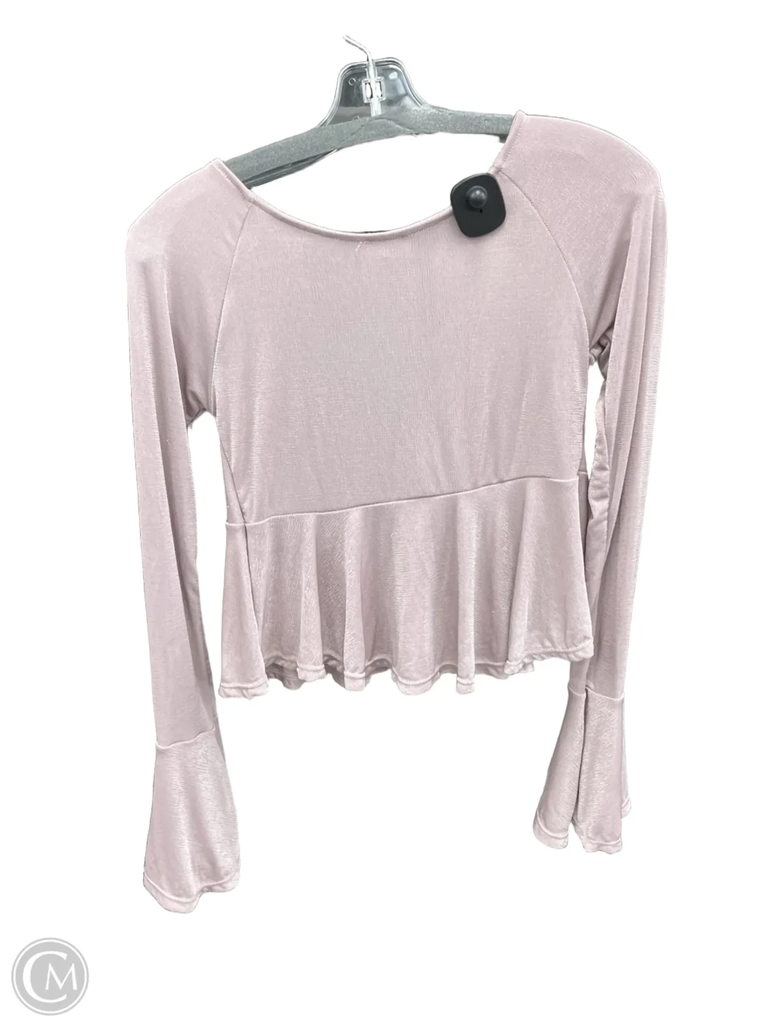 Top Long Sleeve By Free People In Purple, Size: S