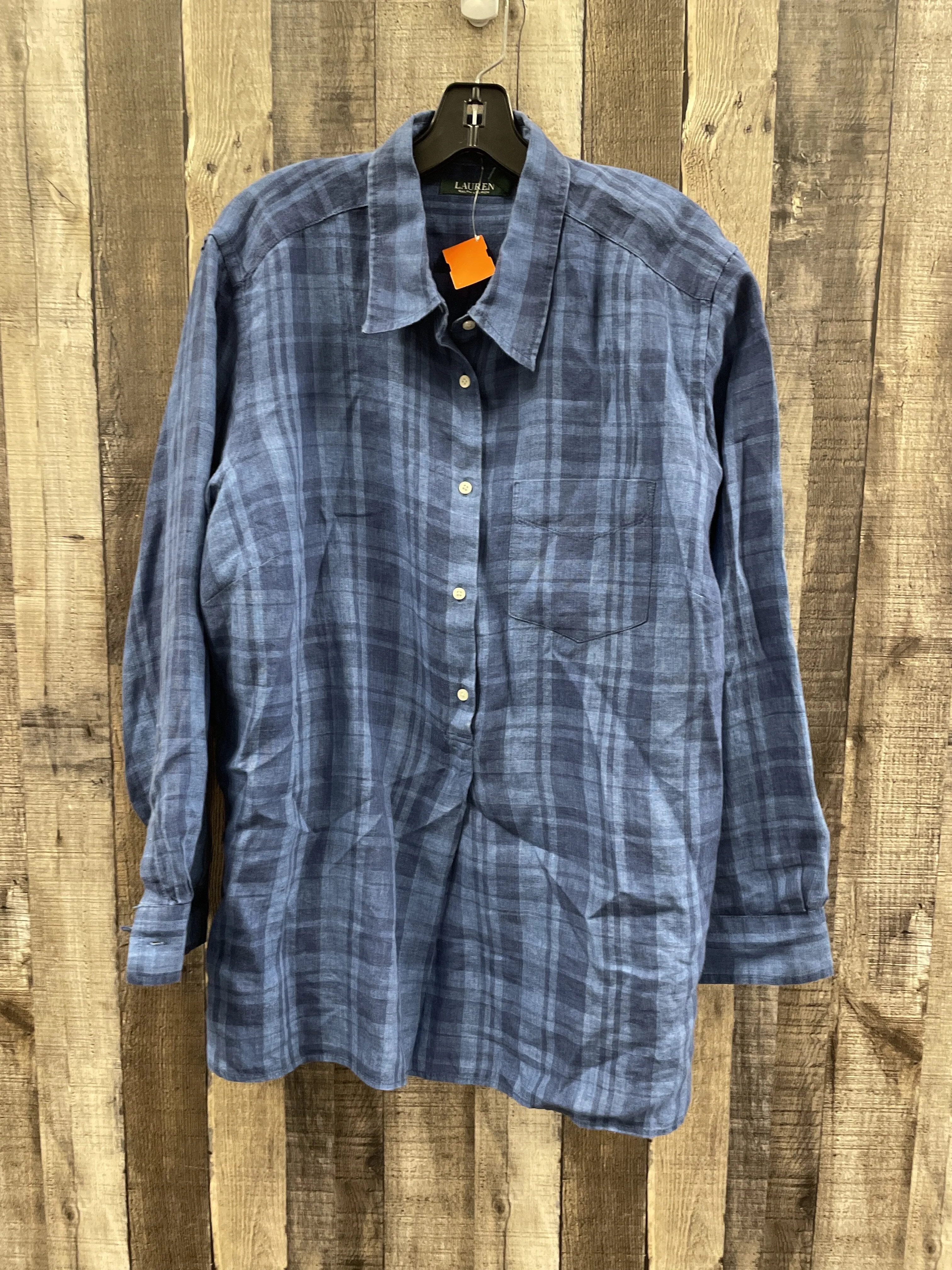 Top Long Sleeve By Lauren By Ralph Lauren  Size: 2x