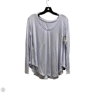 Top Long Sleeve By Lululemon In Purple, Size: 4