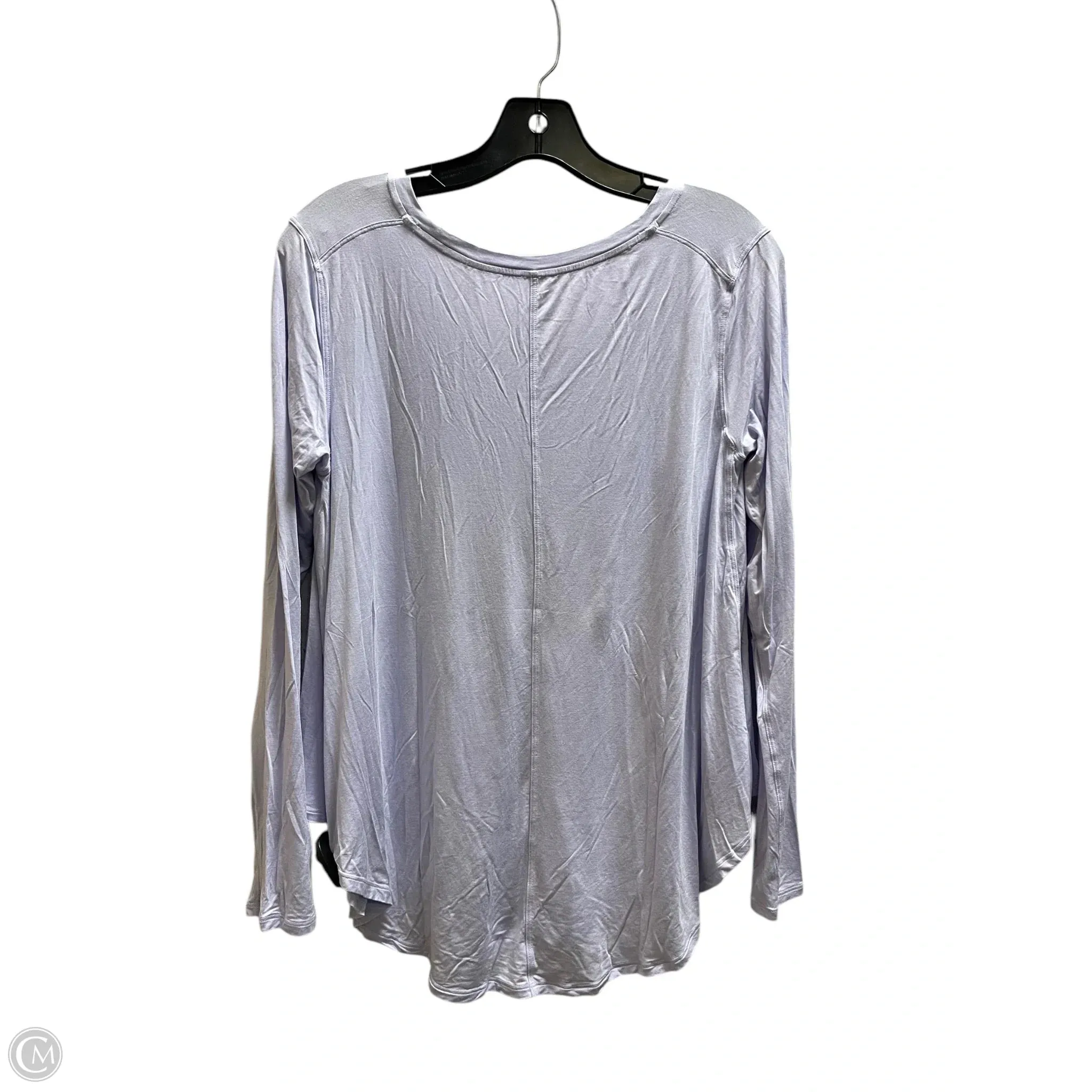 Top Long Sleeve By Lululemon In Purple, Size: 4