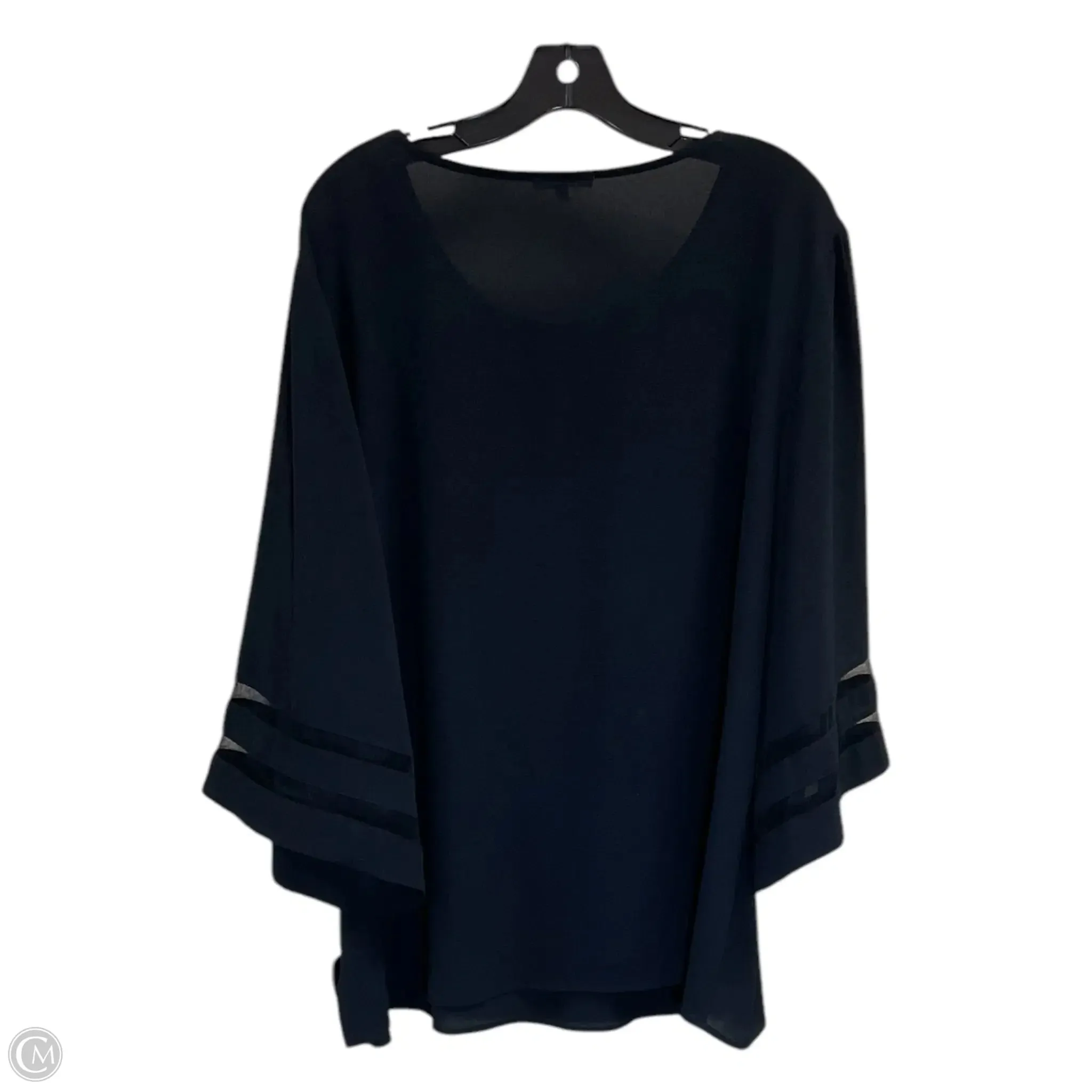 Top Long Sleeve By Maurices In Black, Size: 2x