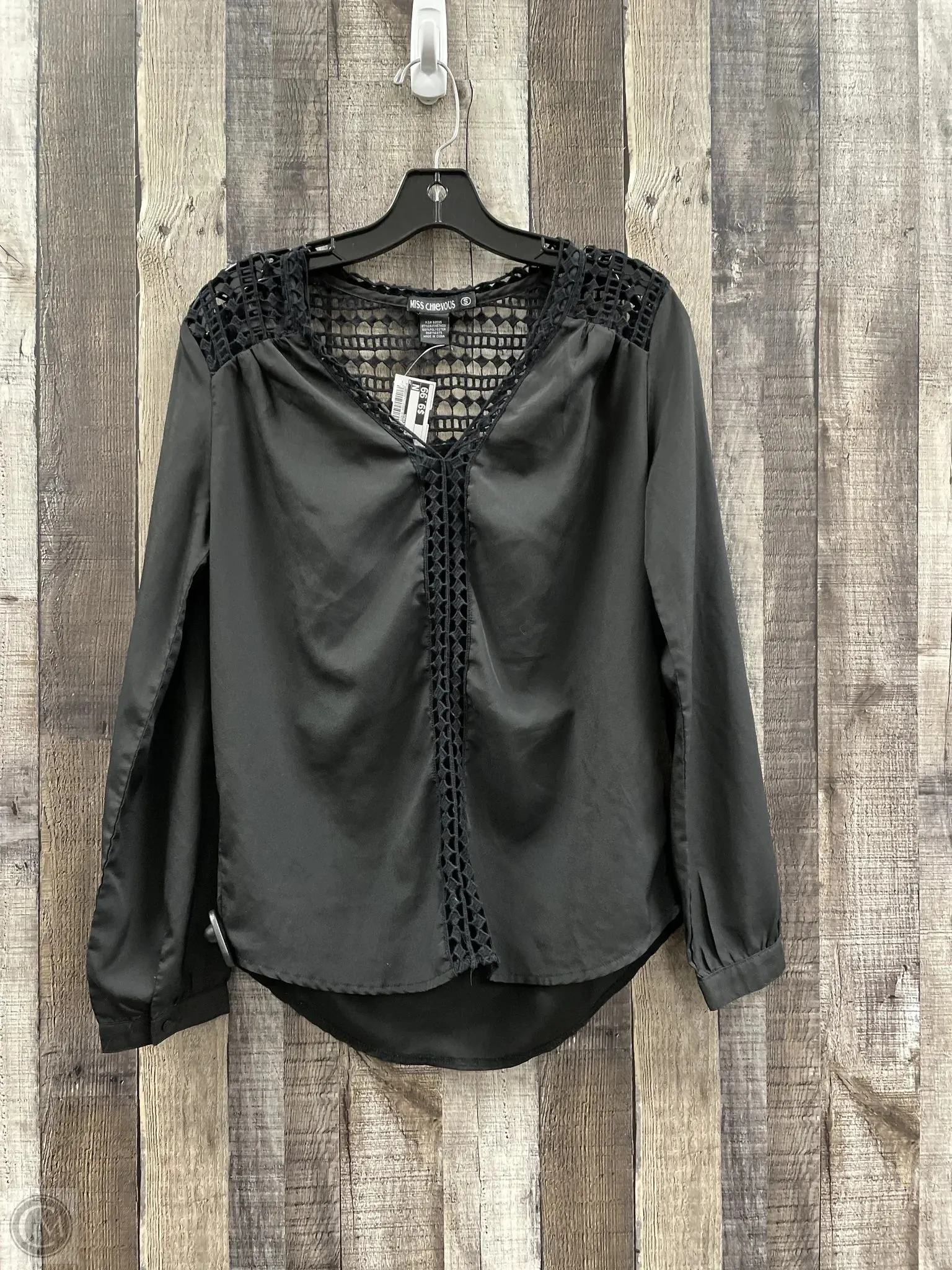 Top Long Sleeve By Miss Chievous  Size: S
