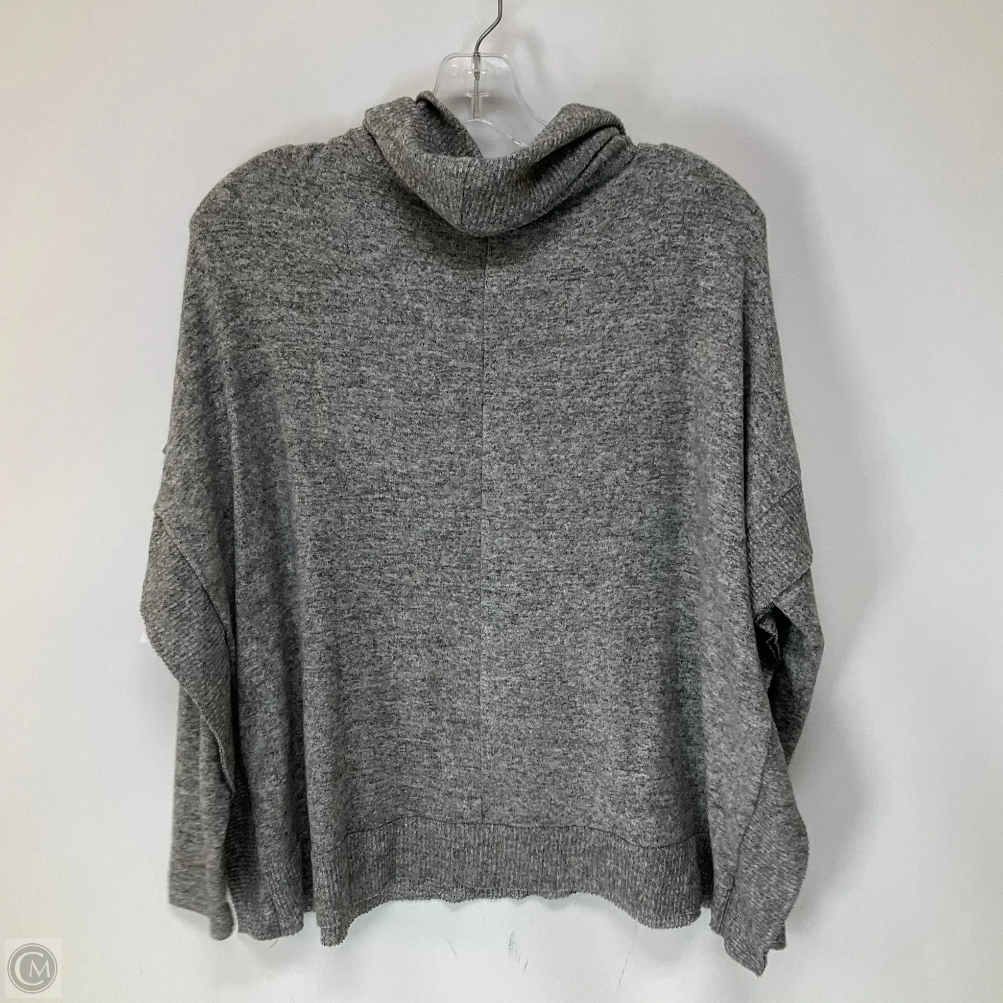Top Long Sleeve By Postmark In Grey, Size: Xs