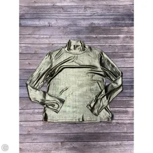 Top Long Sleeve By Rachel Roy In Gold, Size: L