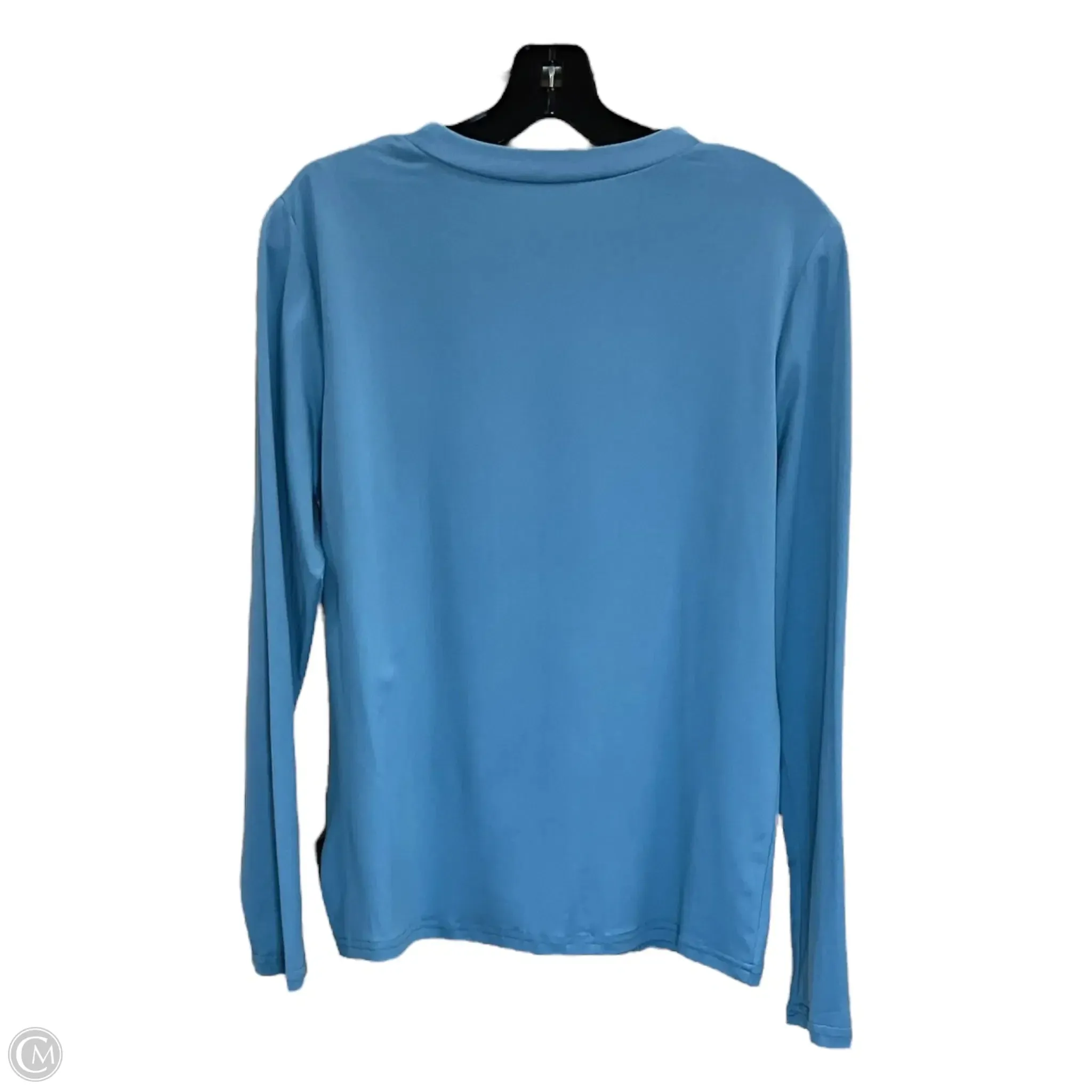 Top Long Sleeve By Shein In Blue, Size: M