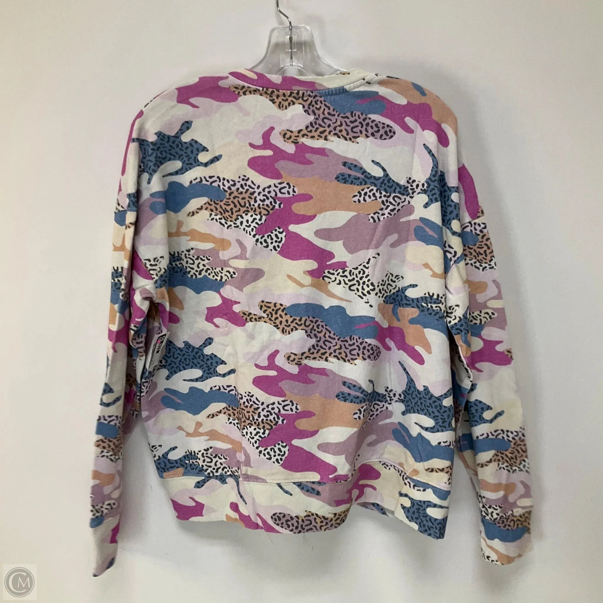 Top Long Sleeve By Sundry In Animal Print, Size: L