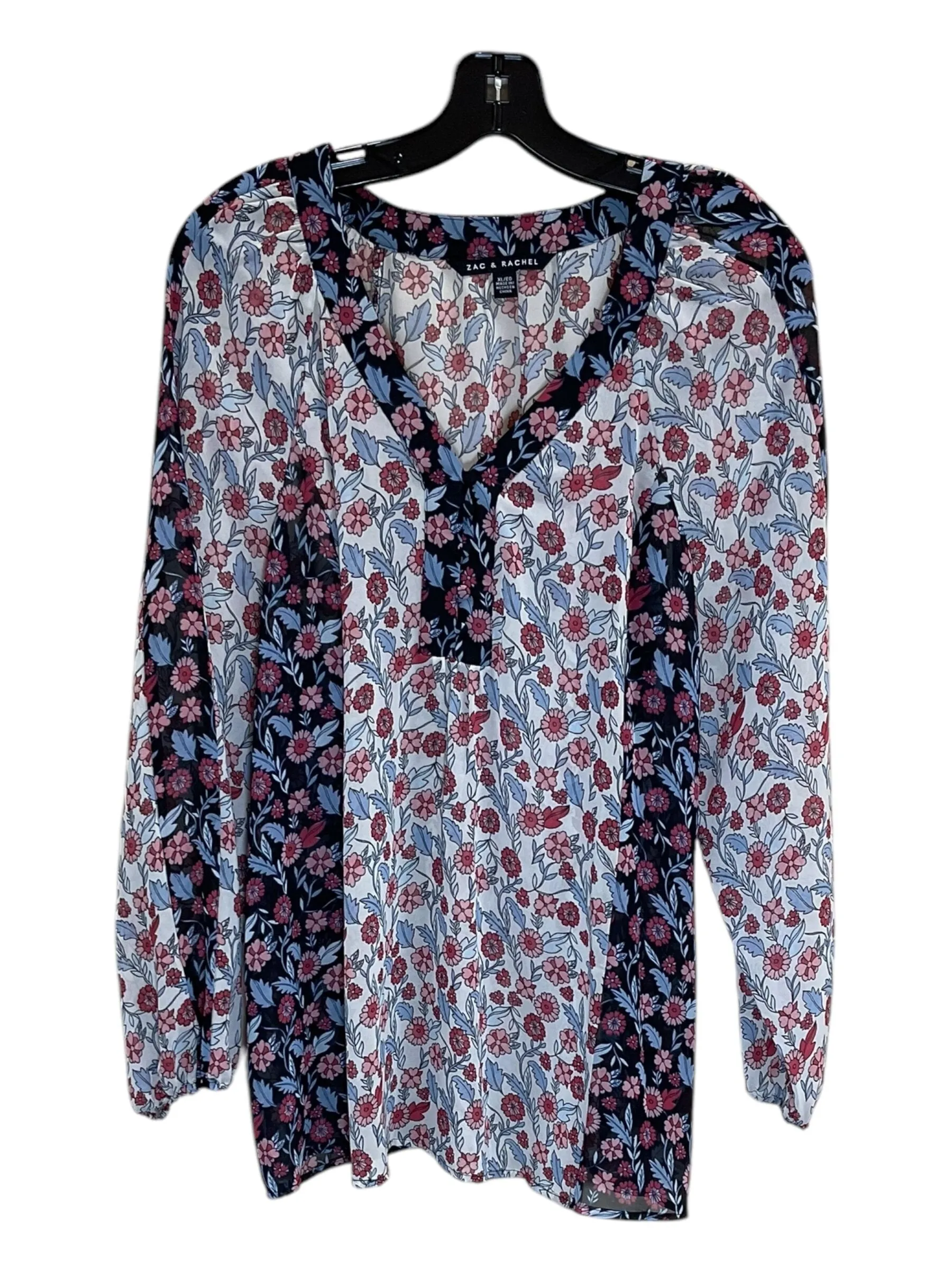 Top Long Sleeve By Zac And Rachel  Size: Xl