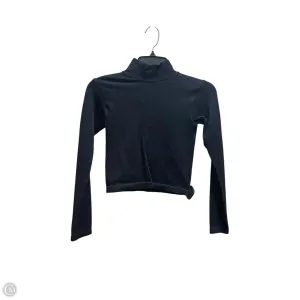 Top Long Sleeve By Zara In Black, Size: Xs