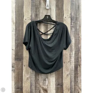 Top Short Sleeve By American Eagle In Blue, Size: Xs