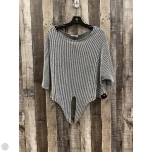 Top Short Sleeve By Caution To The Wind In Striped Pattern, Size: L