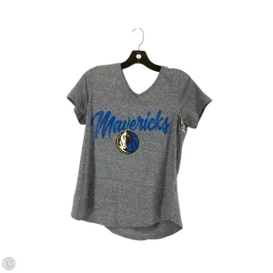 Top Short Sleeve By Clothes Mentor In Blue, Size: M