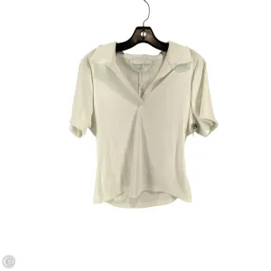 Top Short Sleeve By Clothes Mentor In White, Size: Xl