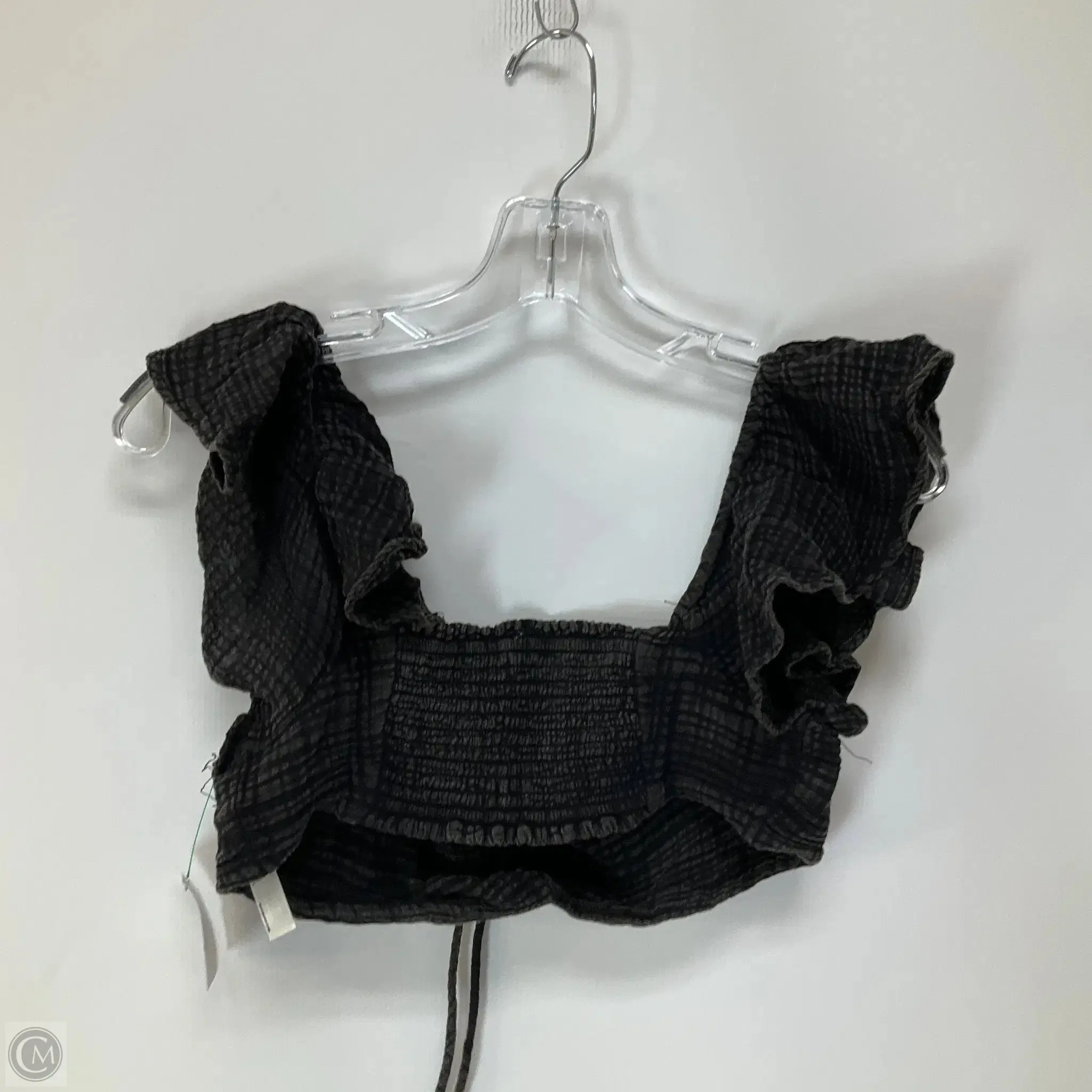 Top Short Sleeve By Daily Practice By Anthropologie In Grey, Size: S