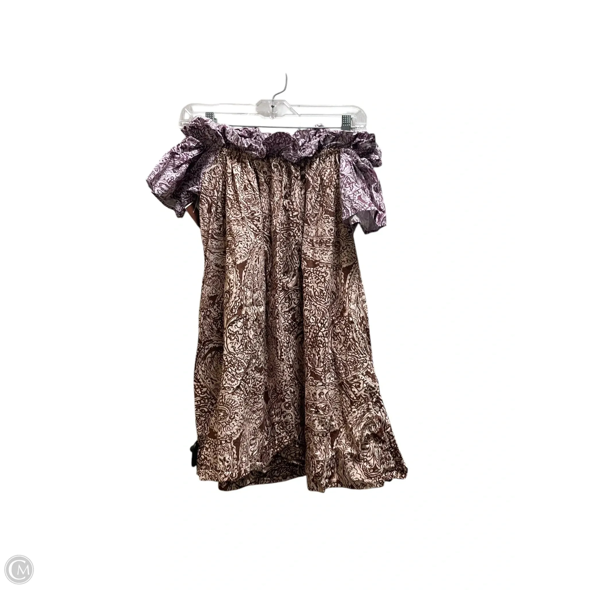 Top Short Sleeve By Free People In Tan, Size: Xs