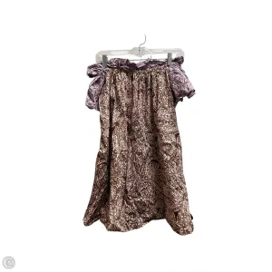Top Short Sleeve By Free People In Tan, Size: Xs