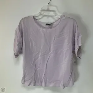 Top Short Sleeve By Saturday/sunday In Purple, Size: Xs