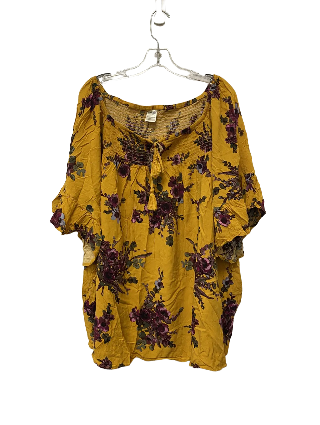 Top Short Sleeve By Terra & Sky  Size: 3x