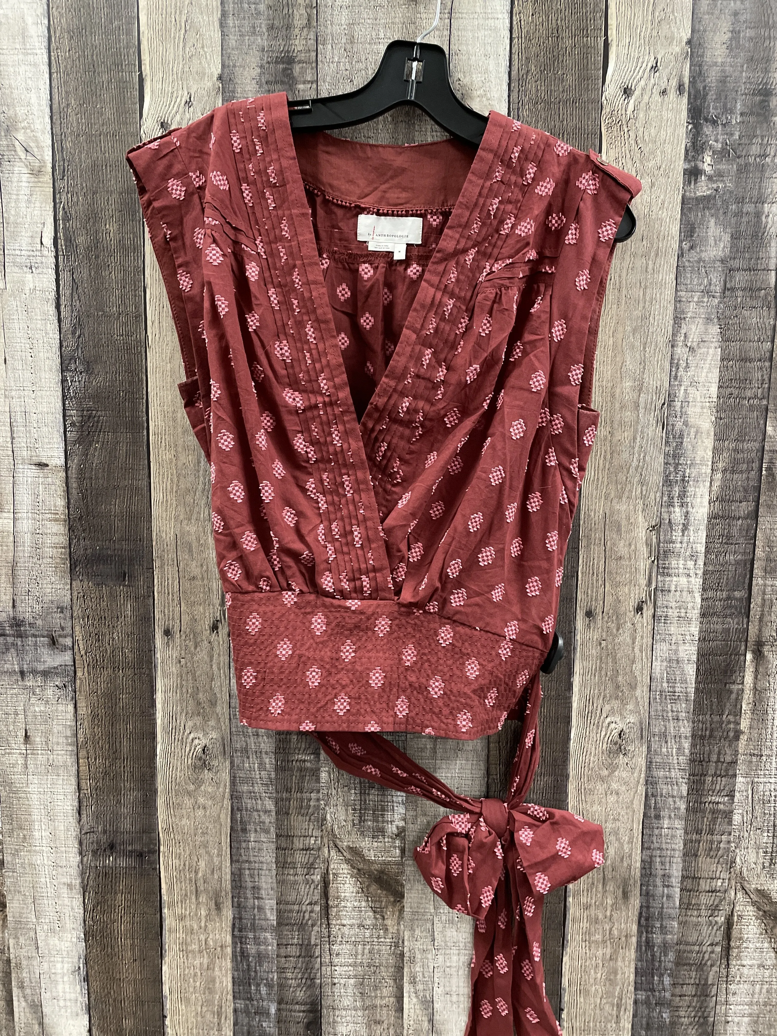 Top Sleeveless By Anthropologie  Size: M