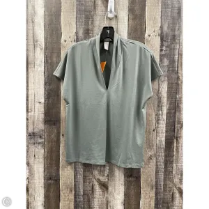 Top Sleeveless By H&m In Green, Size: M