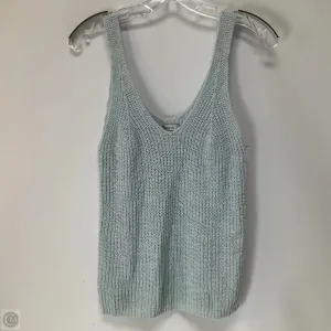 Top Sleeveless By Madewell In Blue, Size: M