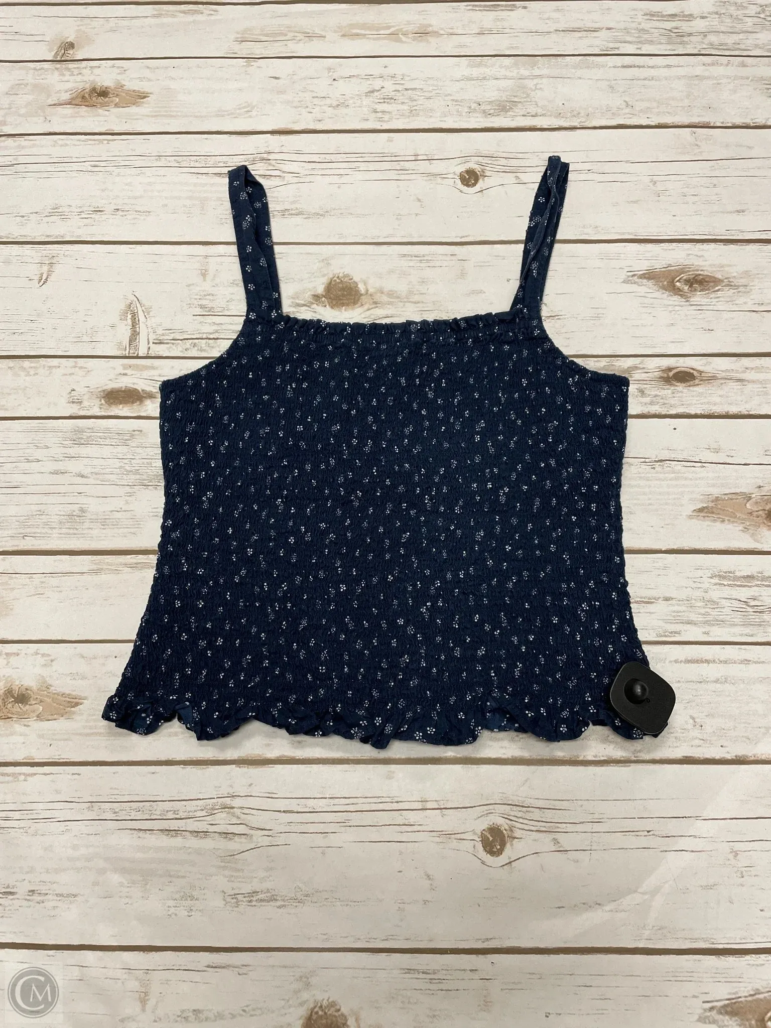 Top Sleeveless By Madewell In Blue, Size: S