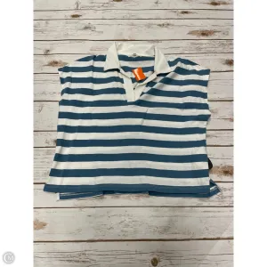 Top Sleeveless By Madewell In Striped Pattern, Size: M