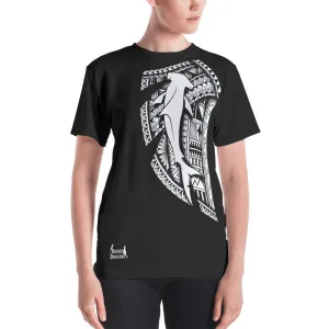 Tribal Hammerhead Leo Pugram Cut & Sew Women's T-shirt