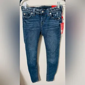 True Religion Halle mid rise super skinny jeans-Size 27 NWT