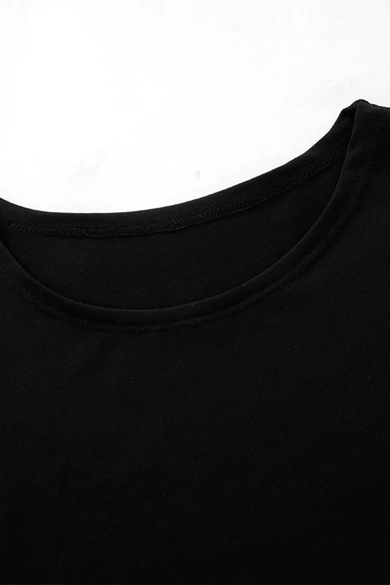 TS3265 Cutout Long Sleeve Shirt Top