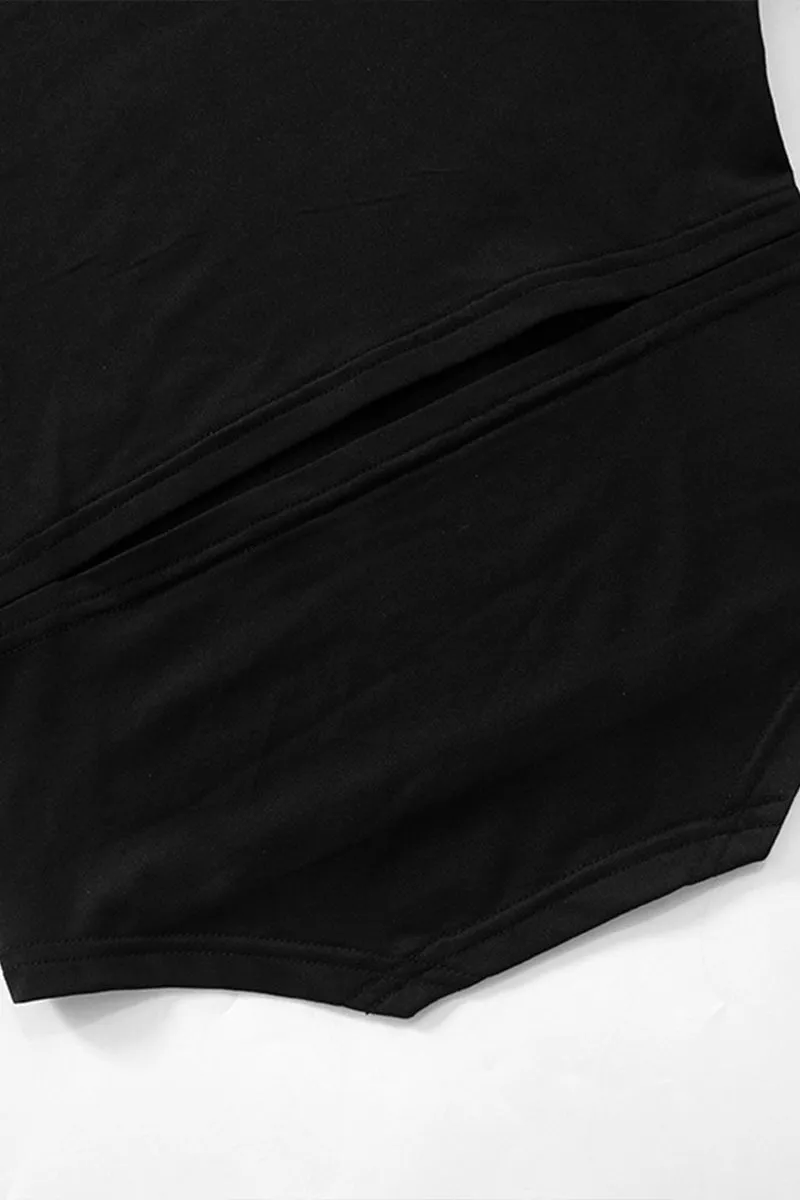 TS3265 Cutout Long Sleeve Shirt Top
