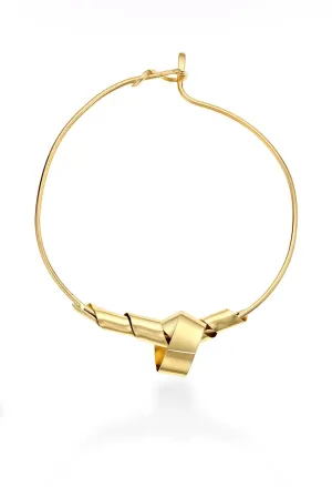 Tuxedo collar necklace