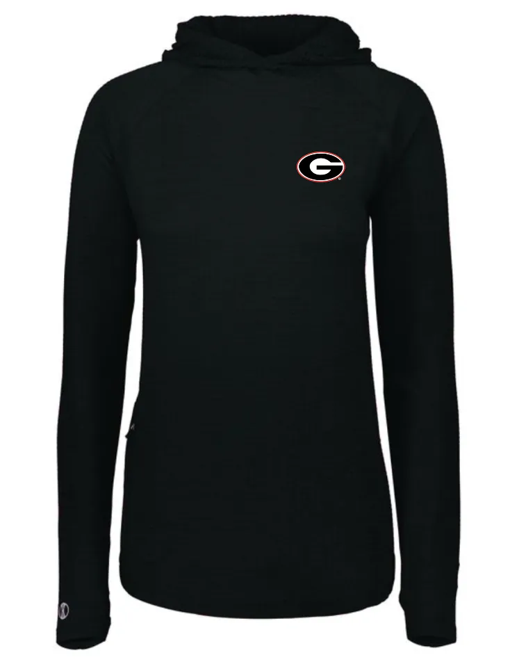 UGA Women's Super G Pullover Hoodie Sweatshirt