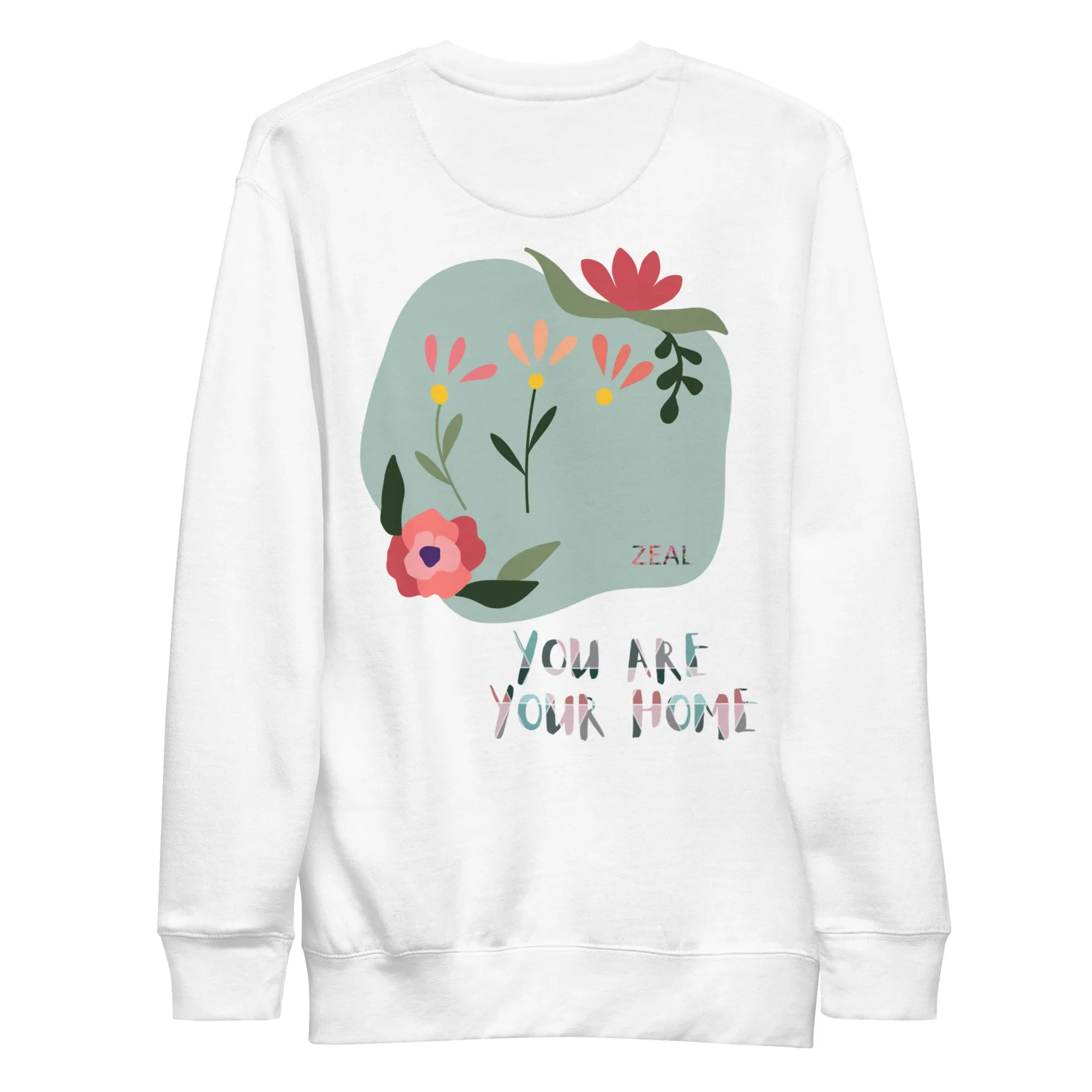 Unisex White Sweater