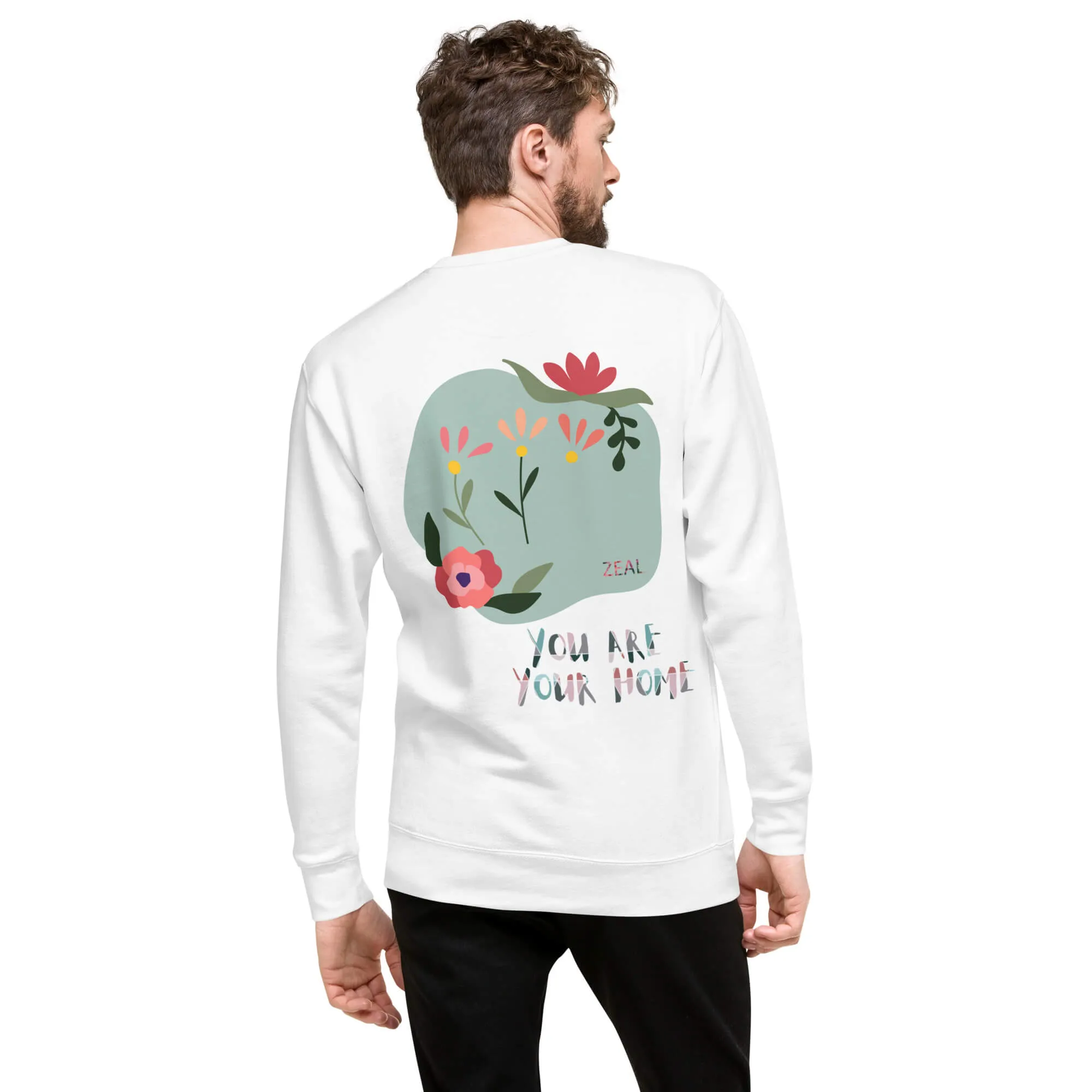 Unisex White Sweater