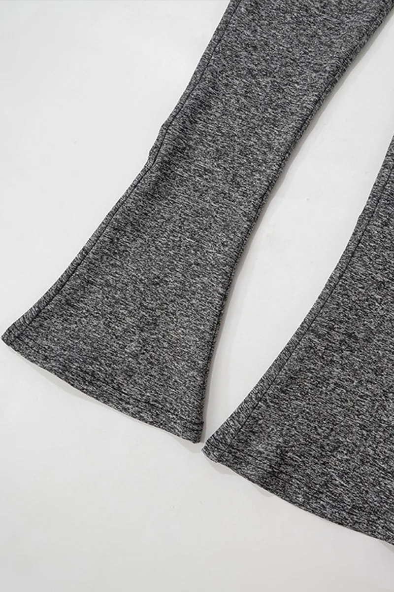 US3159 Crop Shirt and Tights Set Top