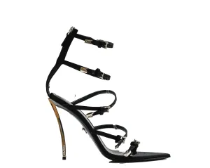 Versace Women's Black Tessuto Sandal 10099996