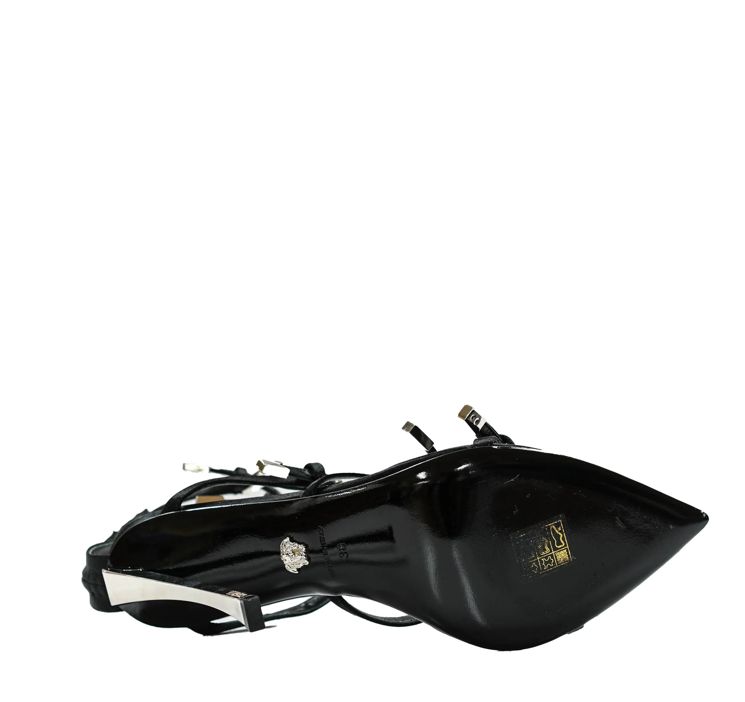Versace Women's Black Tessuto Sandal 10099996