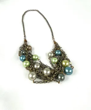 Versatile Crystal Pearl Bracelet/Necklace
