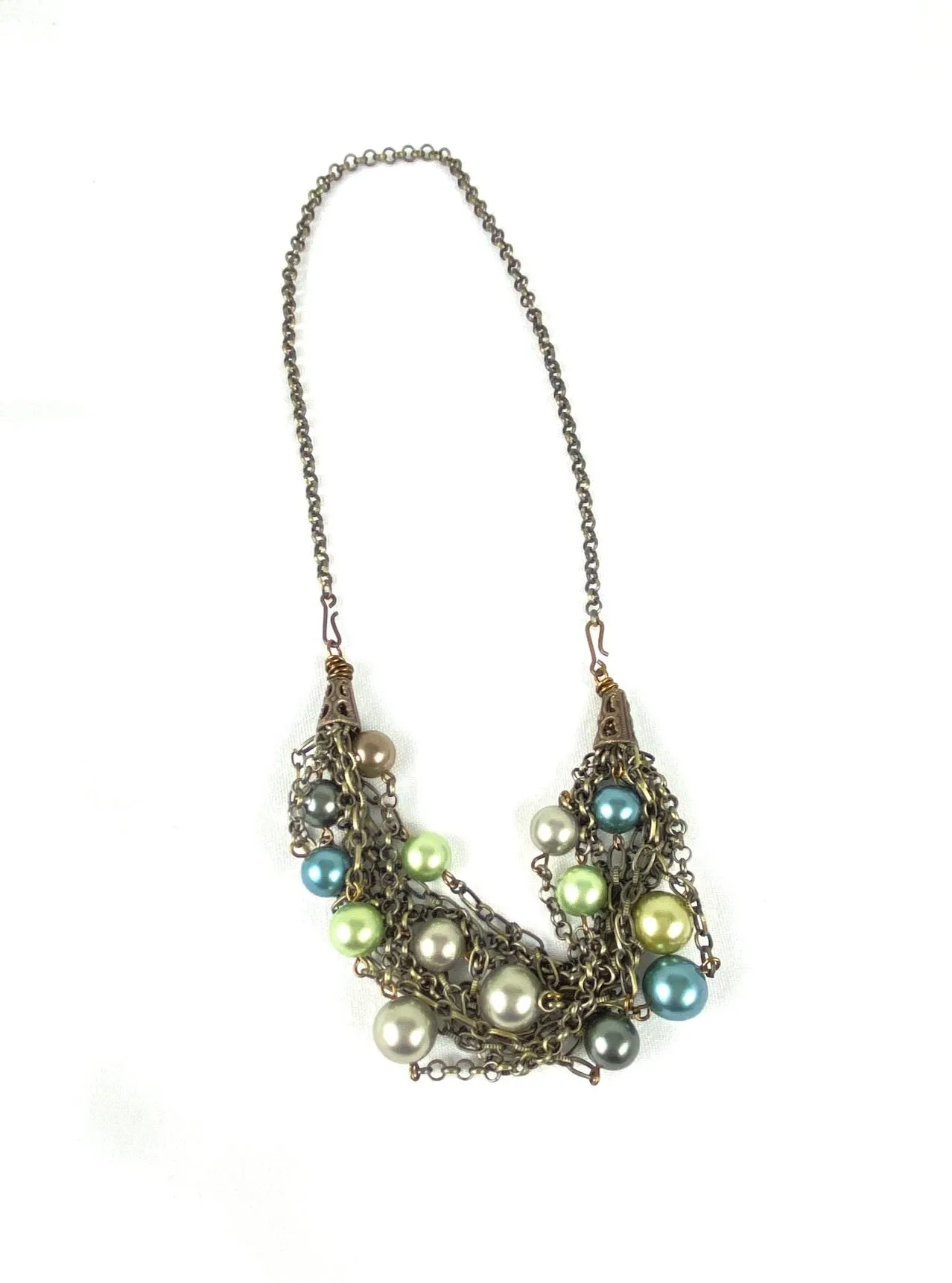 Versatile Crystal Pearl Bracelet/Necklace