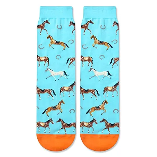 Versatile Horse Gifts, Unisex Horse Socks for Women and Men, All-occasion Horse Gifts Animal Socks