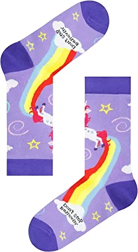 Versatile Unicorn Gifts, Unisex Unicorn Socks for Women and Men, All-occasion Unicorn Gifts Animal Socks