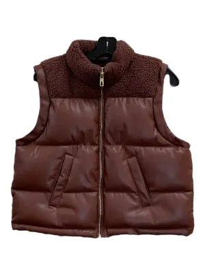 Vest Puffer & Quilted By Maurices  Size: L